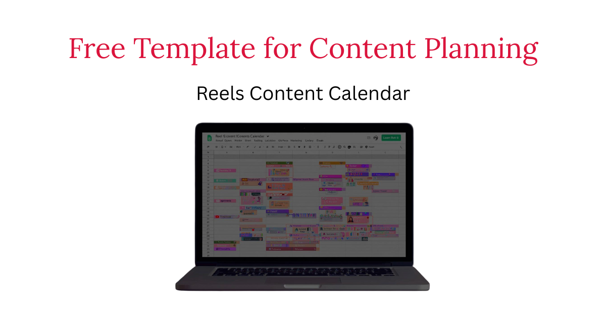 Free Instagram Reels Content Calendar Template for Growing Brands